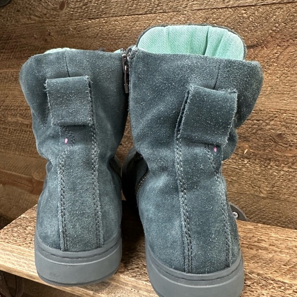 Satorisan Green Suede Lace-Up Boots | Size 38 - Picture 7 of 9